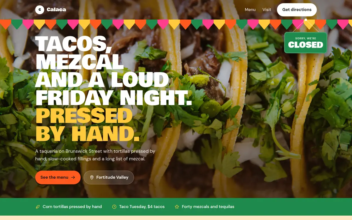 Calaca, Fortitude Valley, Cantina design