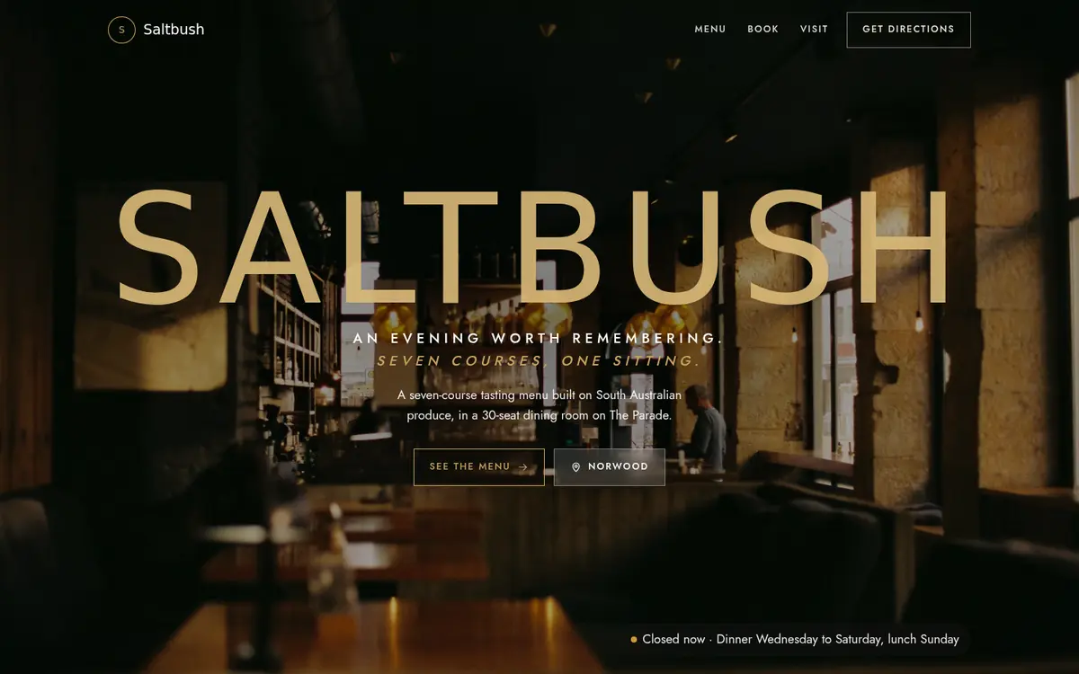 Saltbush, Norwood, Ember design